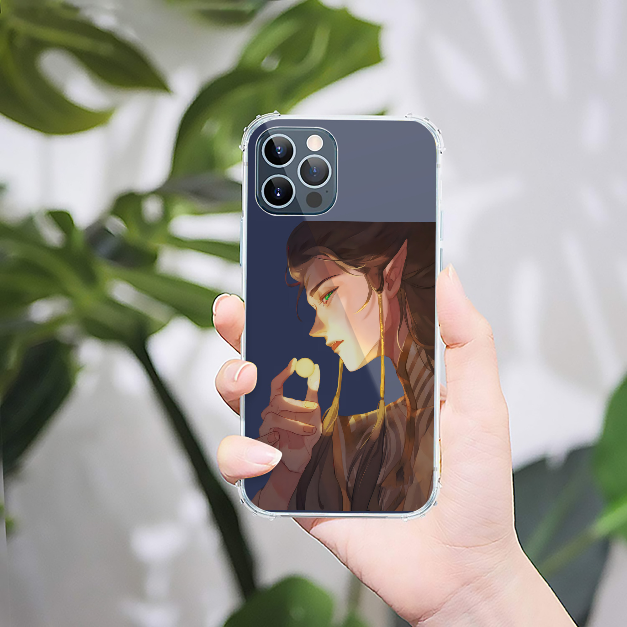 （画像用） Ne Zha 2 ナタ 魔童の大暴れ 【iPhone 12シリーズ対応】透明スマホケース（クリアソフトケース）